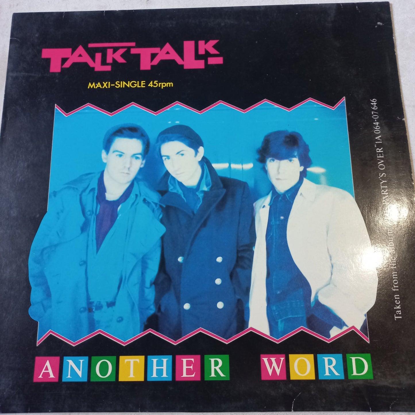 TALK TALK ANOTHER WORLD MAXI 12" SECOND HAND VG+ O NM