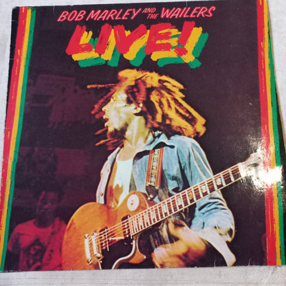 Bob Marley Live LP De Epoca VG+ A NM