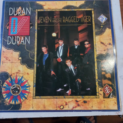 Duran Duran Seven and the Raged Tiger LP De Epoca VG+ A NM