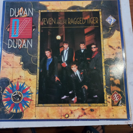 Duran Duran Seven and the Raged Tiger LP De Epoca VG+ A NM