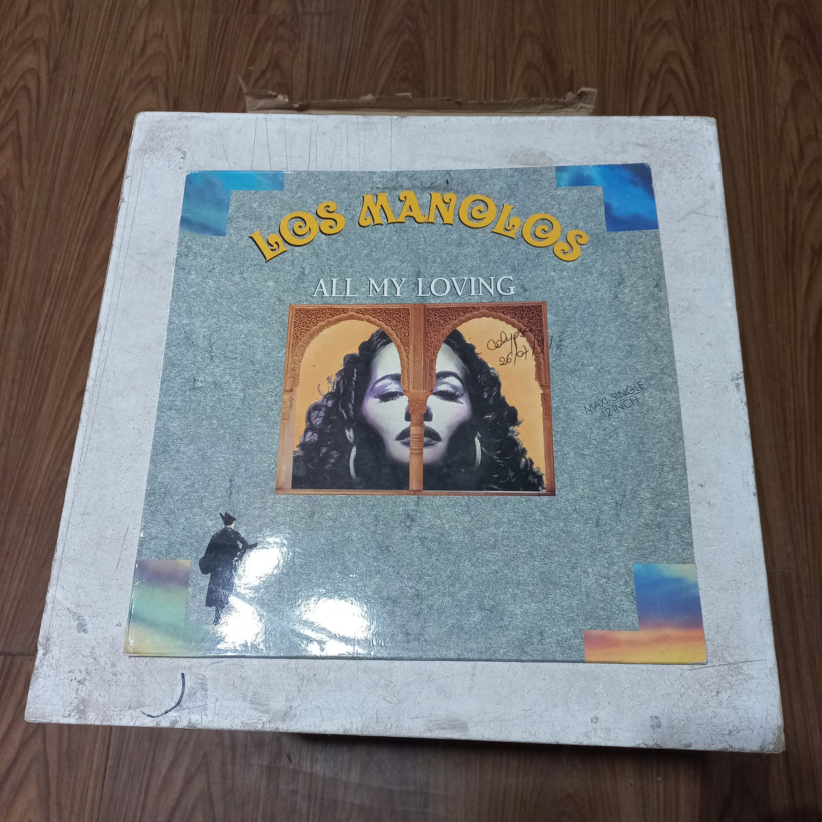 LOS MANOLOS ALL MY LOVING MAXI 12" SECOND HAND VG+ O NM
