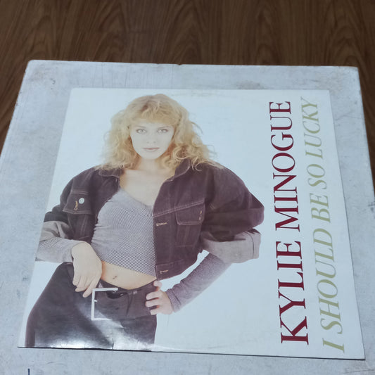KYLIE MINOGUE I SHOULD BE SO LUCKY MAXI 12" SECOND HAND VG+ O NM