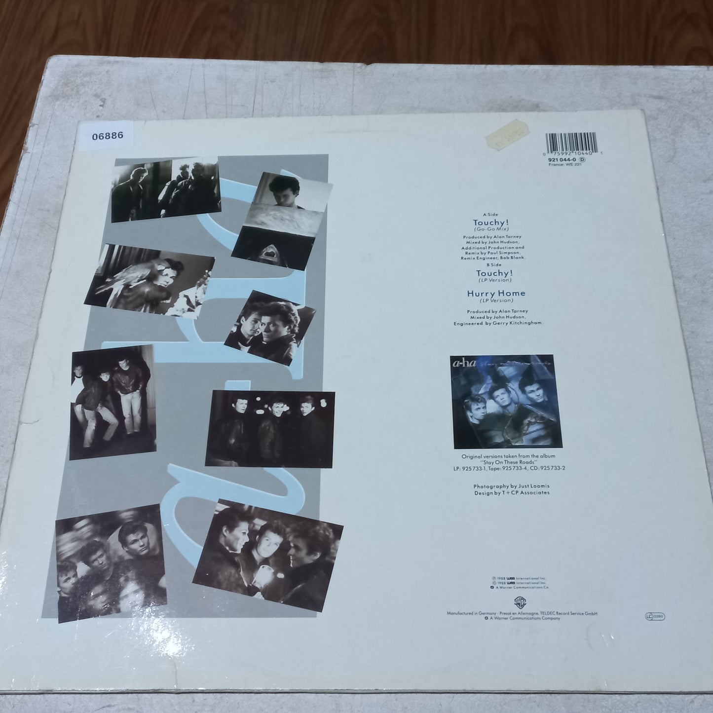 AHA THOUCHY MAXI 12" SECOND HAND VG+ O NM
