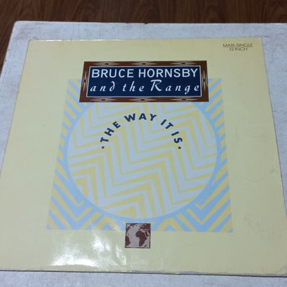 BRUCE HORNSBY AND THE RANGE THE WAY IT IS MAXI 12" SECOND HAND VG+ O NM