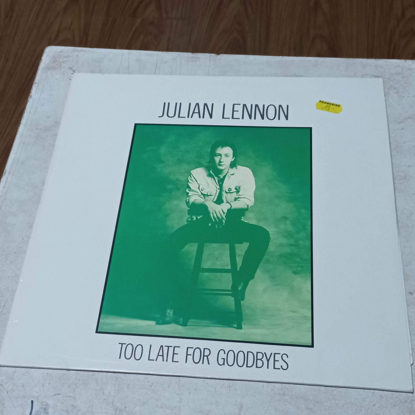 JULIAN LENNON TOO LATE FOR GOODBYES MAXI 12" SECOND HAND VG+ O NM