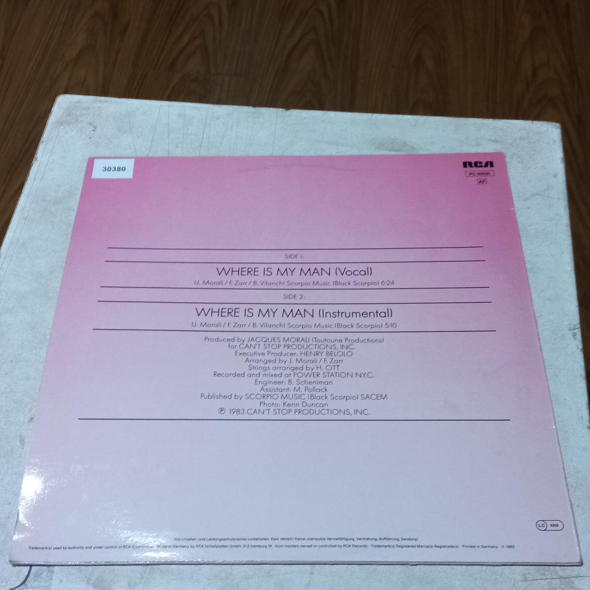 EARTHA KITT WHERE IS MY MAN MAXI 12" SECOND HAND VG+ O NM