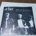 AHA TAKE ON ME MAXI 12" SECOND HAND VG+ O NM