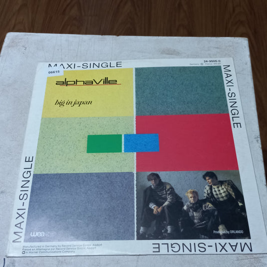 ALPHAVILLE BIG IN JAPAN MAXI 12" SECOND HAND VG+ O NM