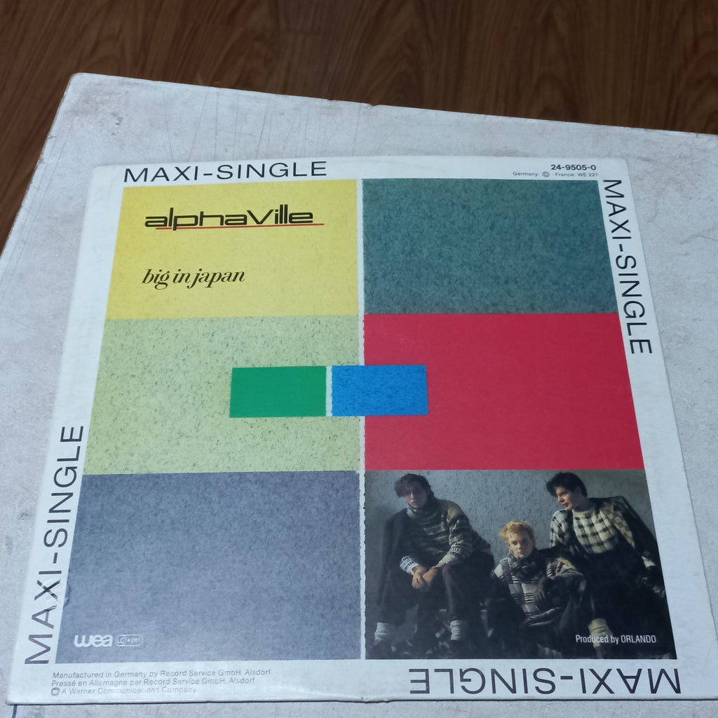 ALPHAVILLE BIG IN JAPAN MAXI 12" SECOND HAND VG+ O NM