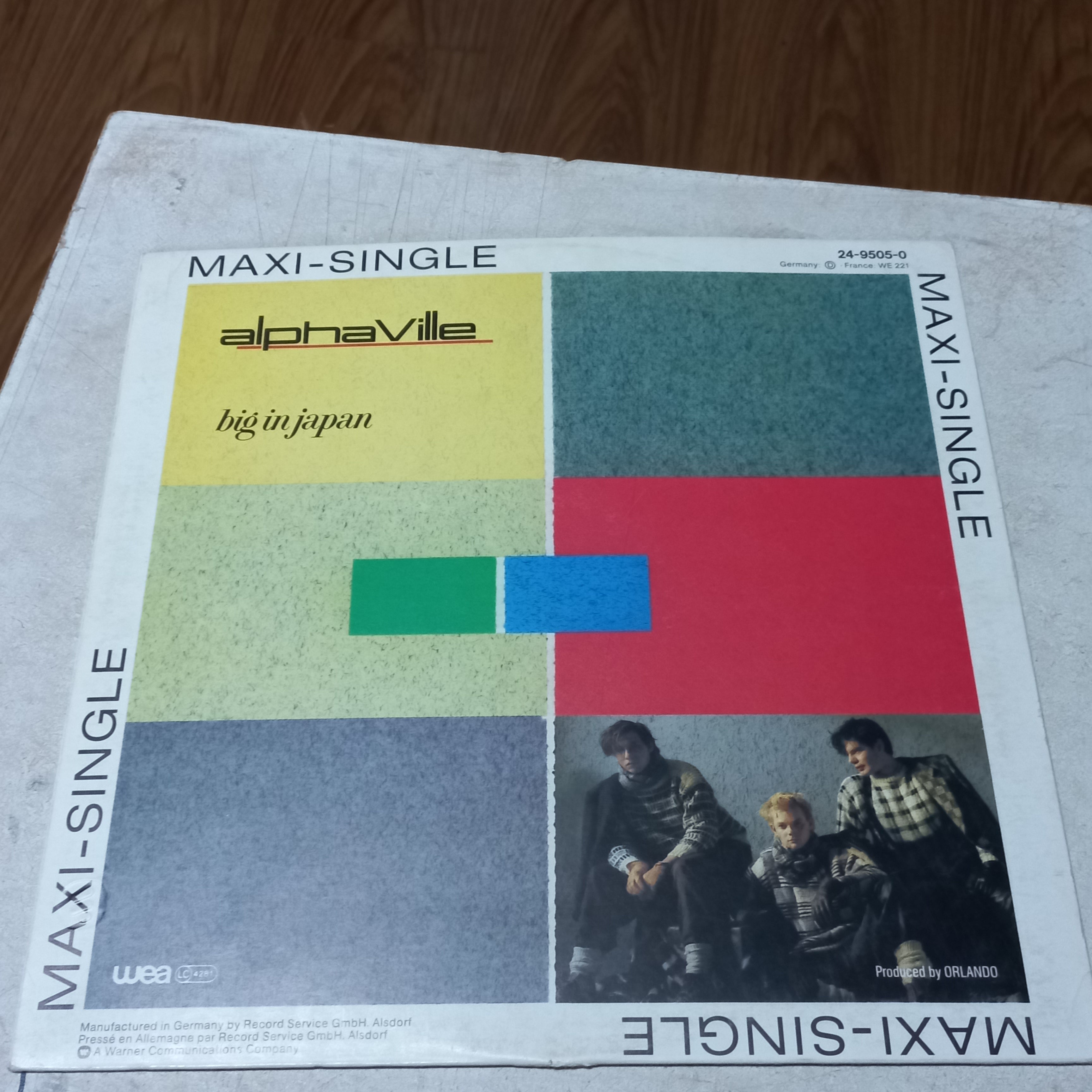 ALPHAVILLE BIG IN JAPAN MAXI 12" SECOND HAND VG+ O NM