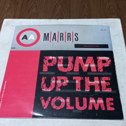 MARRS PUMP UP THE VOLUME MAXI 12" SECOND HAND VG+ O NM
