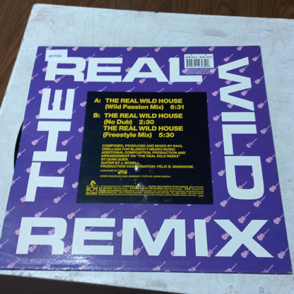RAUL ORELLANA THE REAL WILD HOUSE REMIX MAXI 12" SECOND HAND VG+ O NM