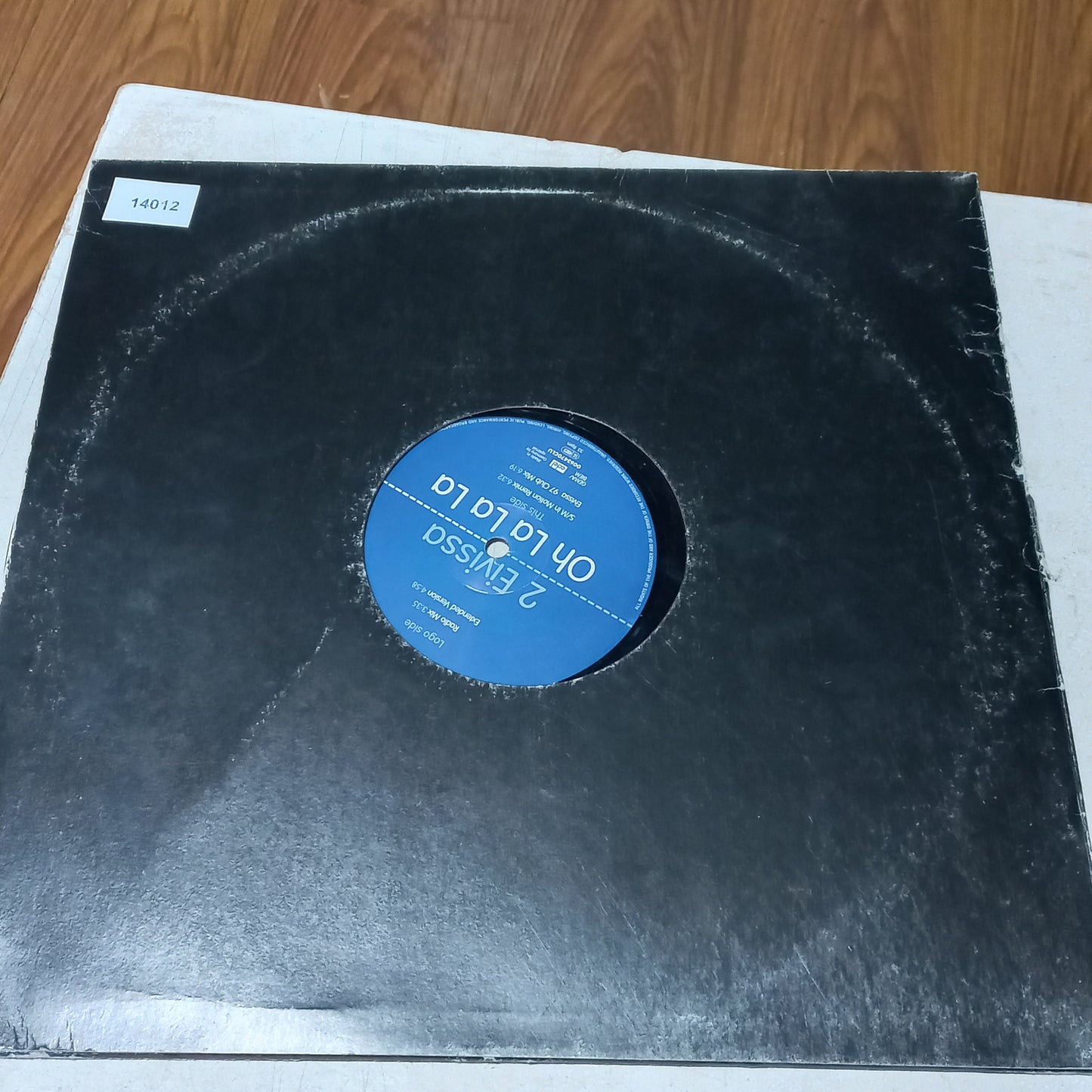 2 ENVISSA OH LA LA LA MAXI 12" SECOND HAND VG+ O NM