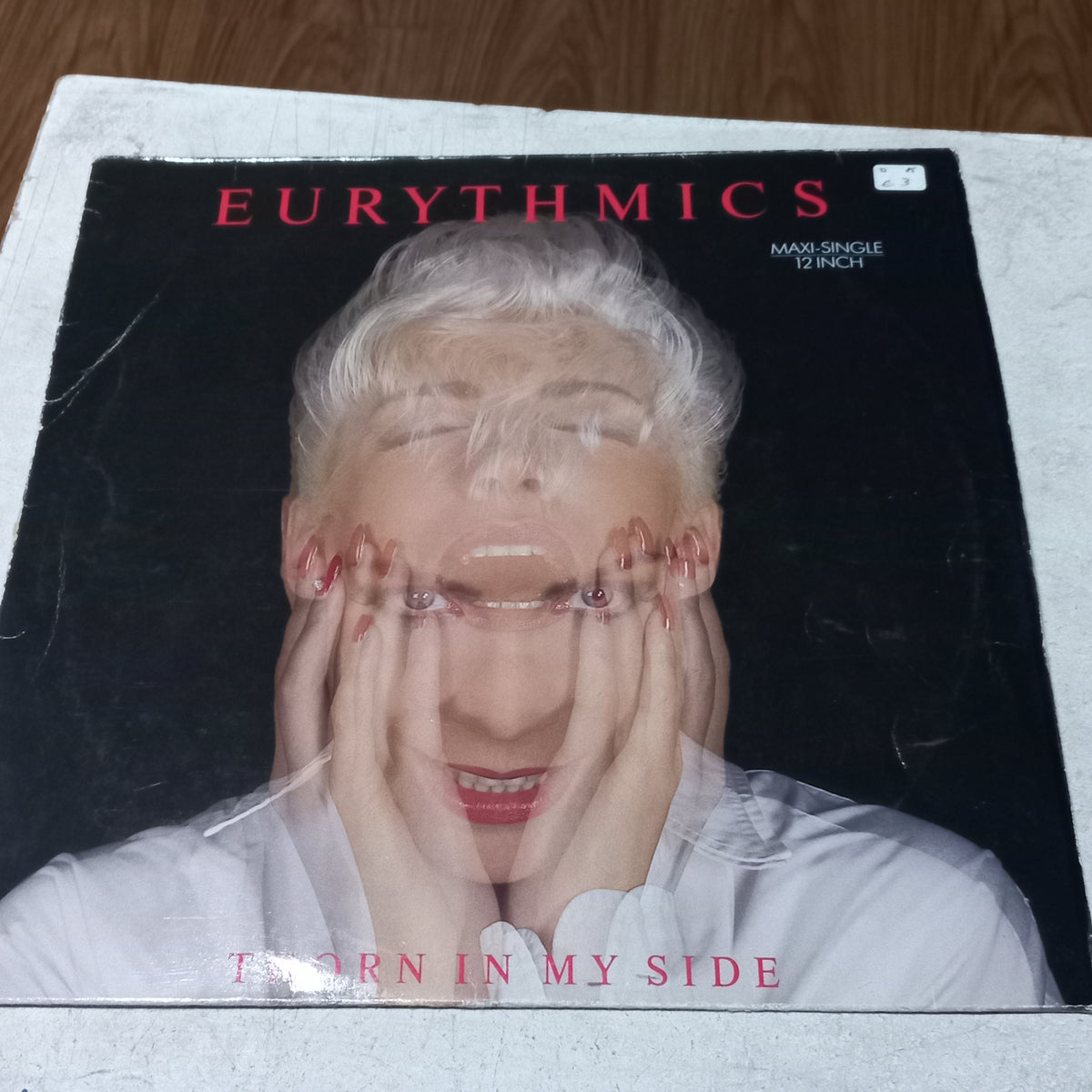 EURYTHMICS THORN IN MY SIDE MAXI 12" SECOND HAND VG+ O NM