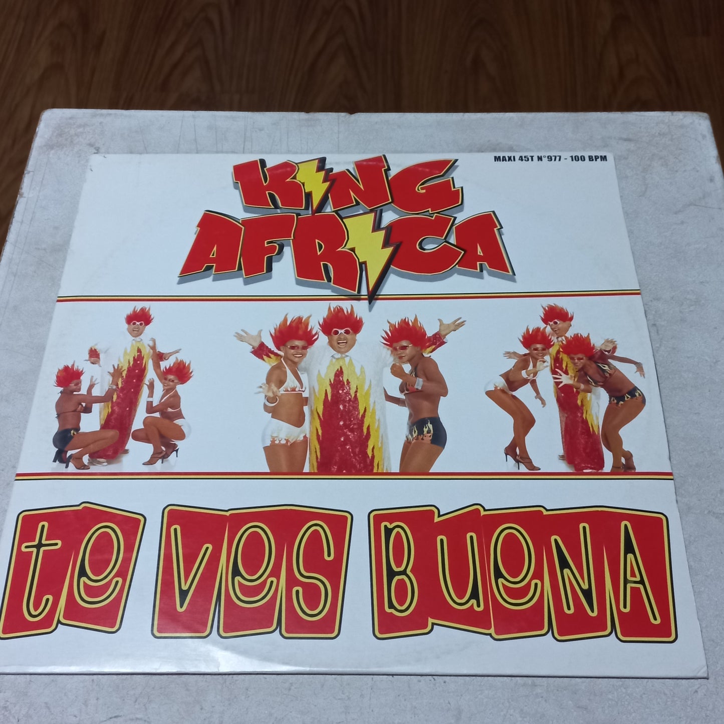 KING AFRIKA TE VES BUENA MAXI 12" SECOND HAND VG+ O NM
