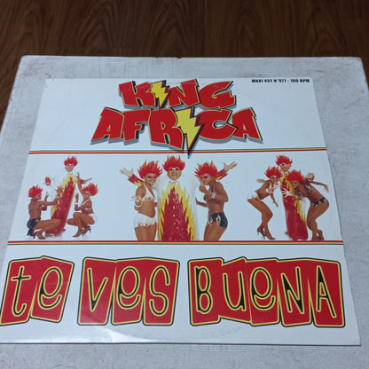 KING AFRIKA TE VES BUENA MAXI 12" SECOND HAND VG+ O NM