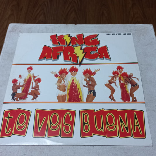 KING AFRIKA TE VES BUENA MAXI 12" SECOND HAND VG+ O NM