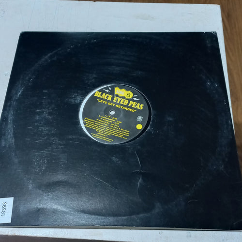 BLACK EYED PEAS LETS GET RETARDED MAXI 12" SECOND HAND VG+ O NM