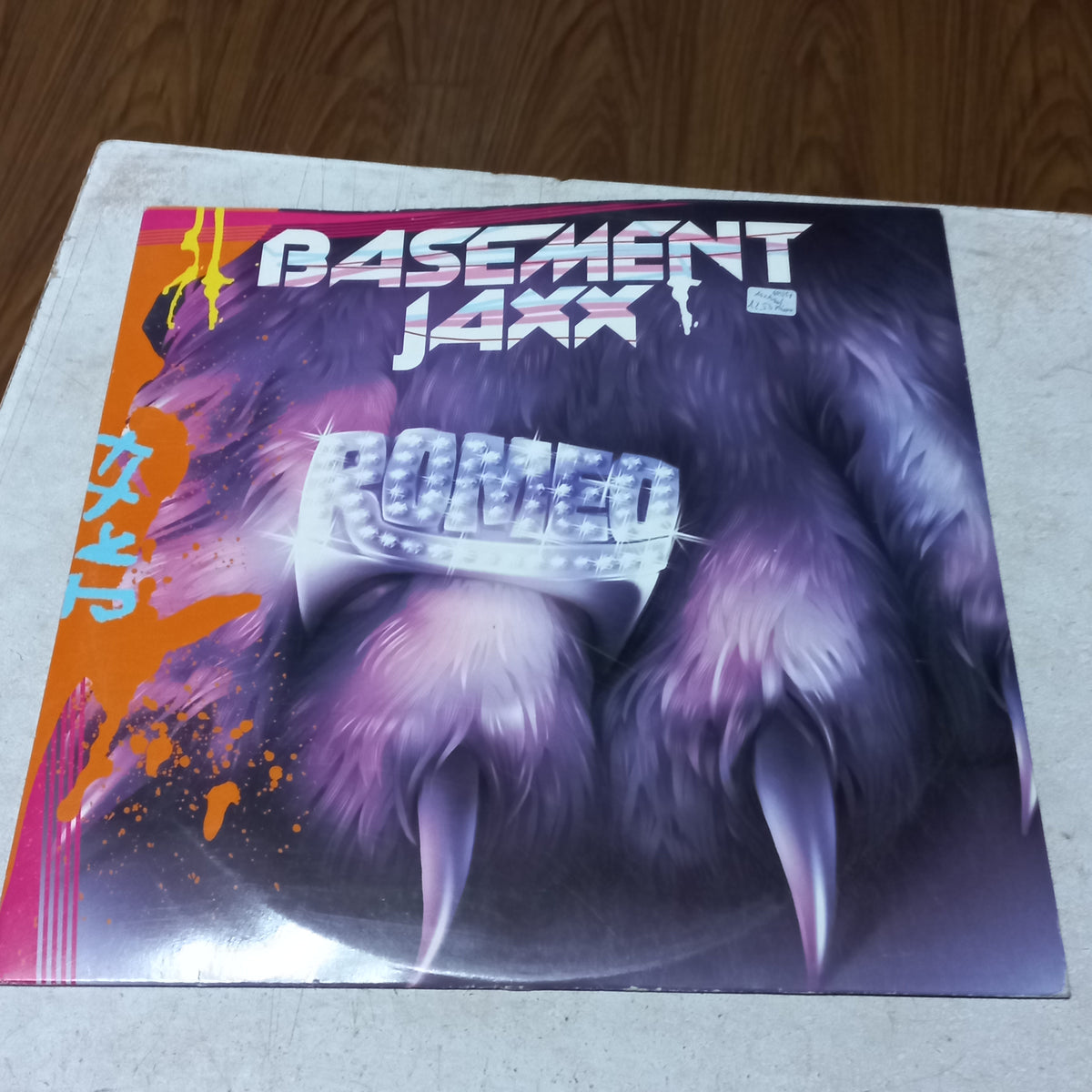 BASEMENT JAXX ROMEO MAXI 12" SECOND HAND VG+ O NM