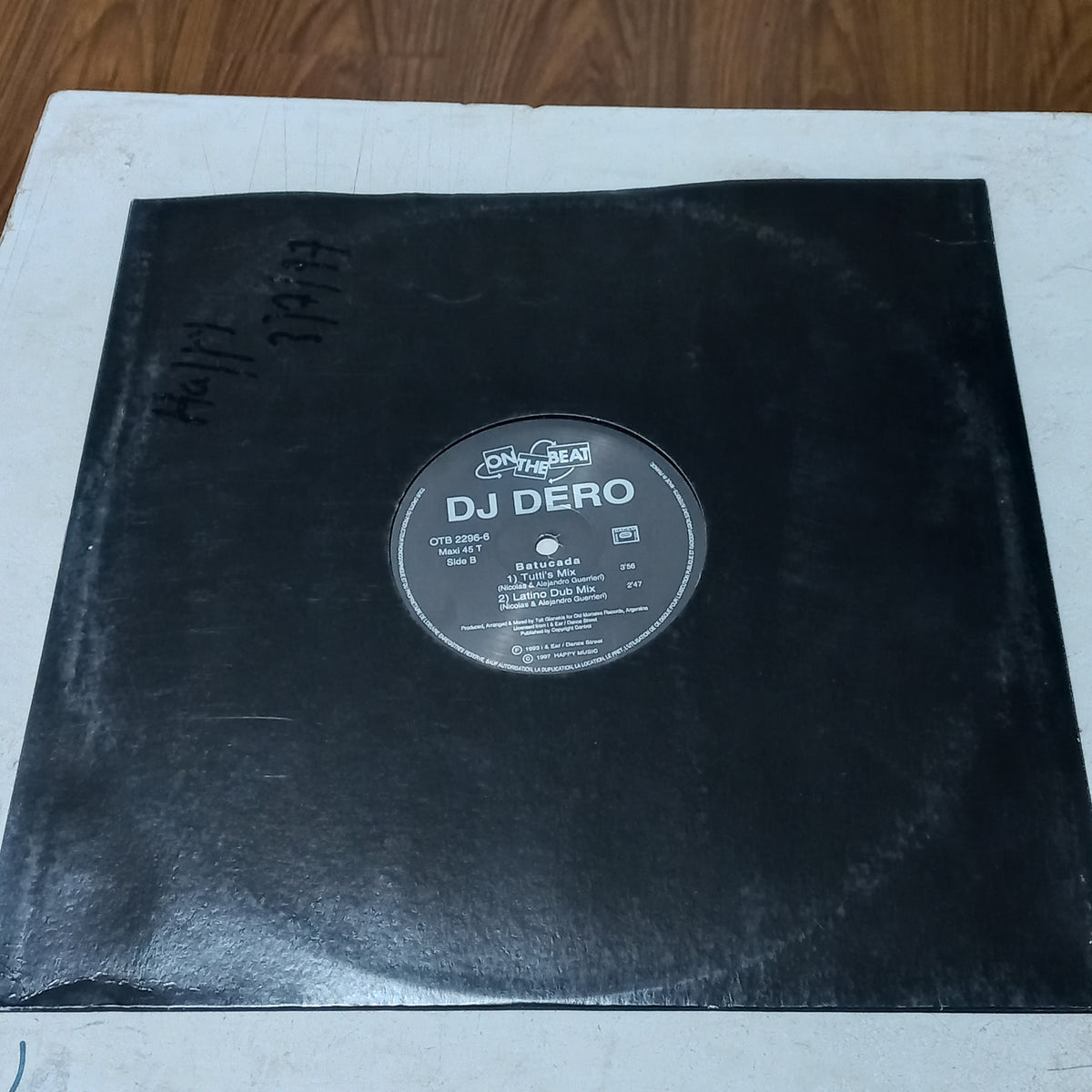 DJ DERO LA CAMPANA MAXI 12" SECOND HAND VG+ O NM