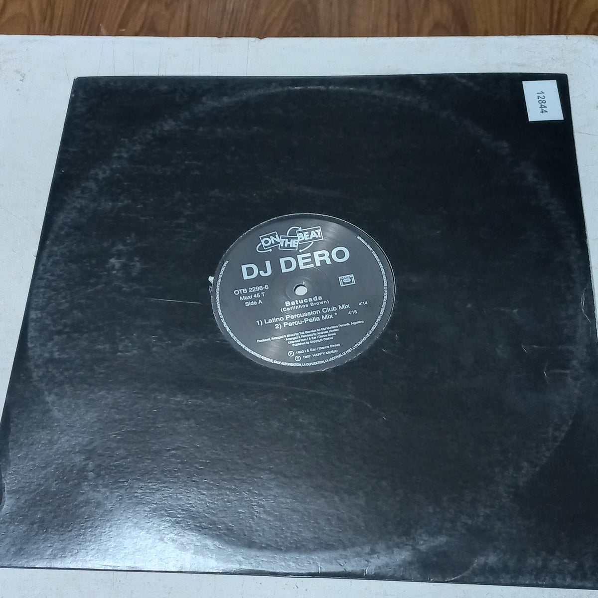 DJ DERO LA CAMPANA MAXI 12" SECOND HAND VG+ O NM
