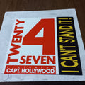 TWENTY 4 SEVEN I CANT STAND IT MAXI 12" SECOND HAND VG+ O NM
