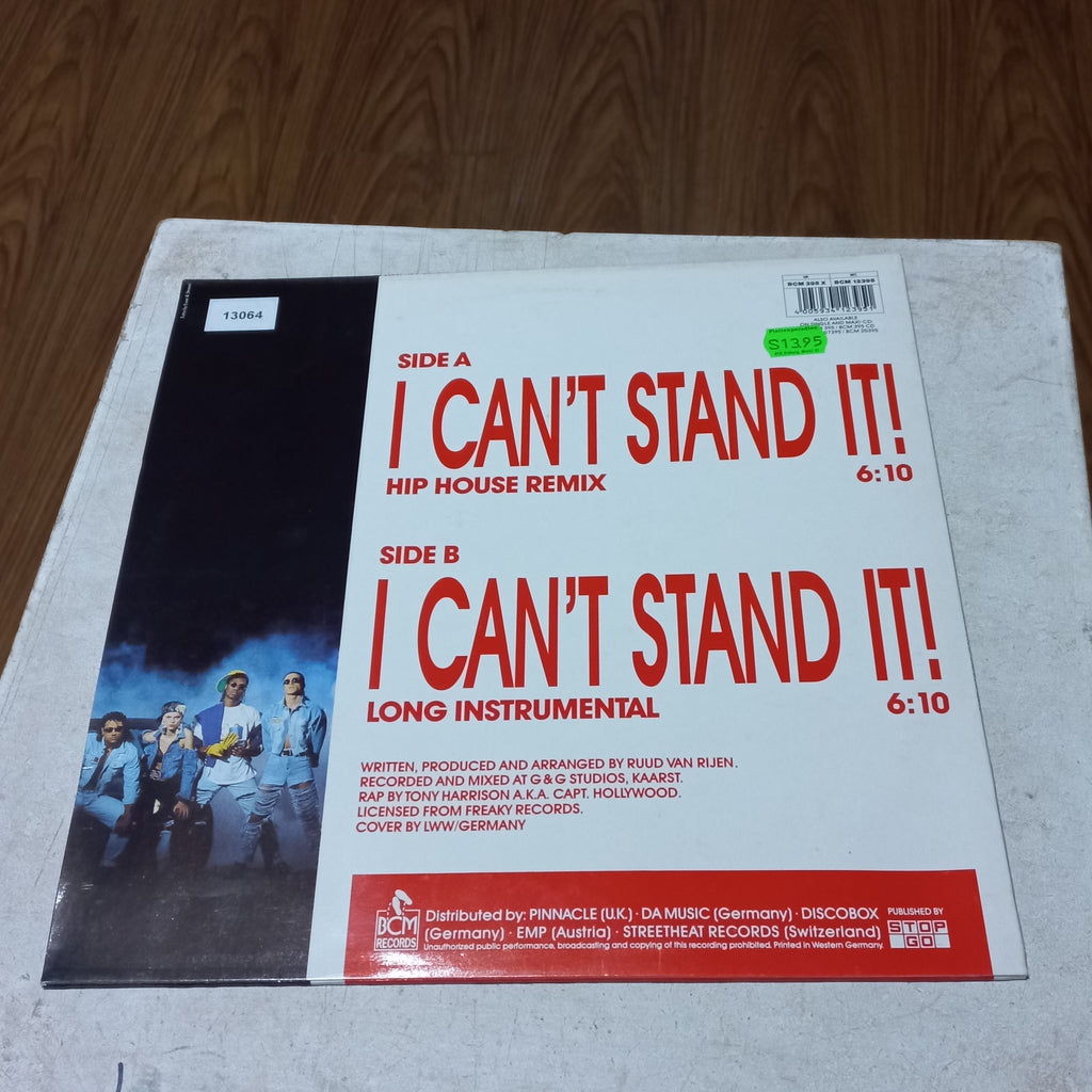 TWENTY 4 SEVEN I CANT STAND IT MAXI 12" SECOND HAND VG+ O NM