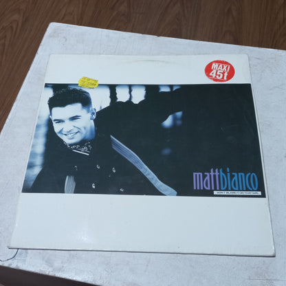 MATT BIANCO DONT BLAME IT ON THAT GIRL MAXI 12" SECOND HAND VG+ O NM