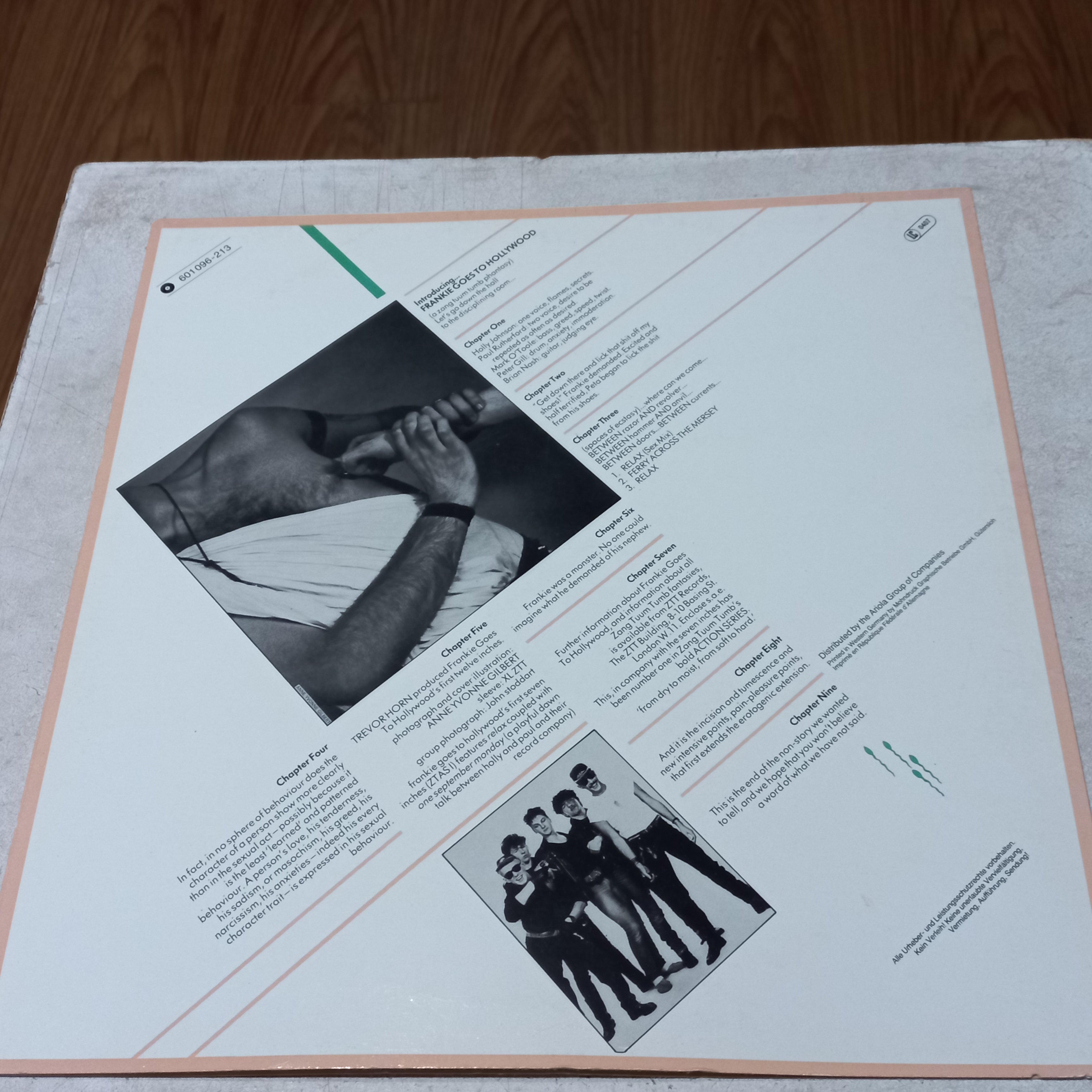 FRANKIE GOES TO HOLLYWOOD RELAX MAXI 12" SECOND HAND VG+ O NM