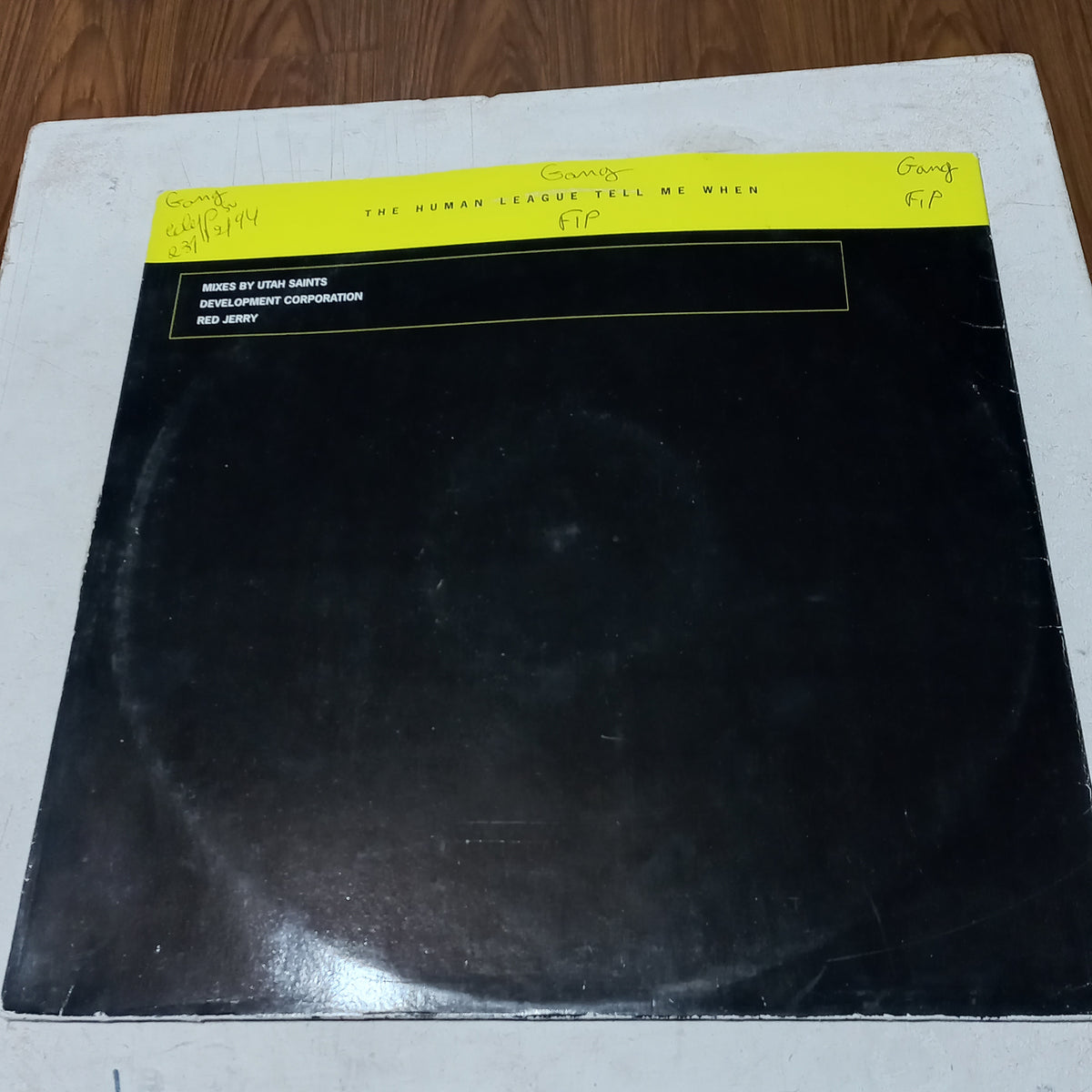 THE HUMAN LEAGUE TELL ME WHEN MAXI 12" SECOND HAND VG+ O NM