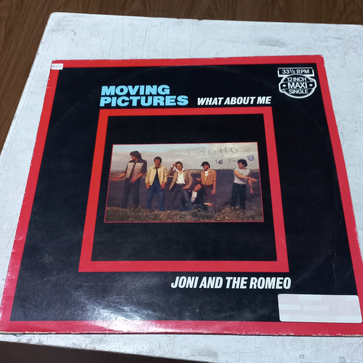 MOVING PICTURES WHAT ABOUT ME MAXI 12" SECOND HAND VG+ O NM