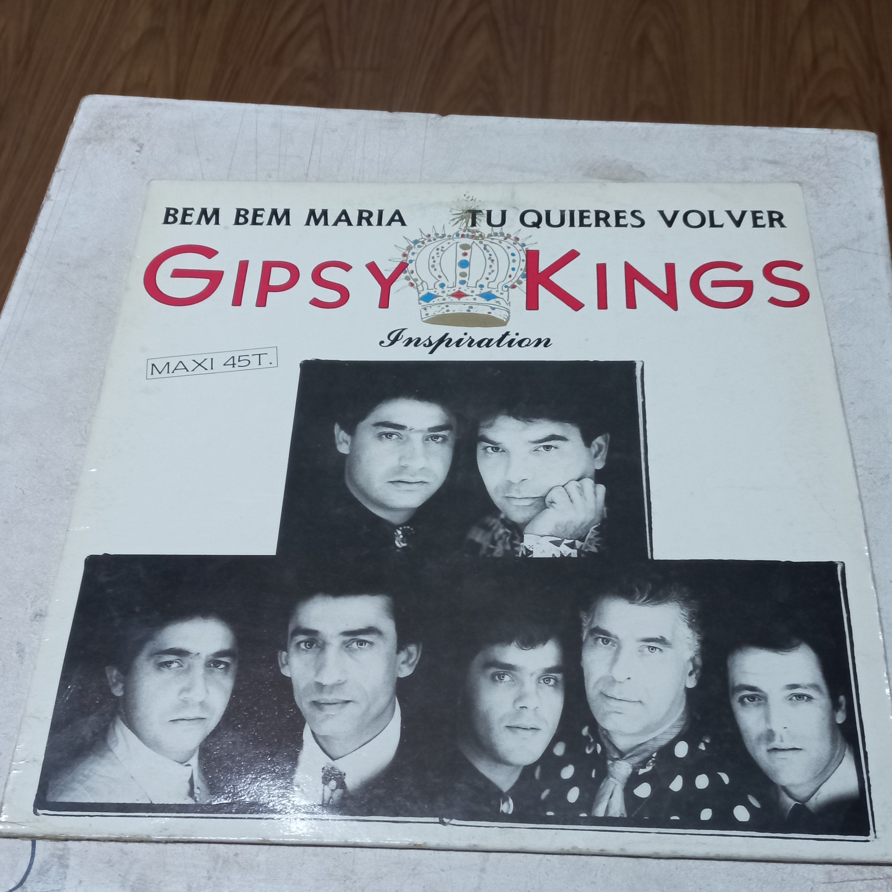 GYPSY KINGS BEM BEM MARIA TU QUIERES VOLVER MAXI 12" SECOND HAND VG+ O NM