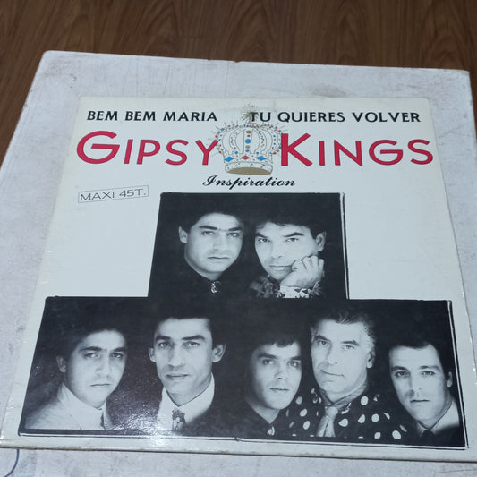 GYPSY KINGS BEM BEM MARIA TU QUIERES VOLVER MAXI 12" SECOND HAND VG+ O NM