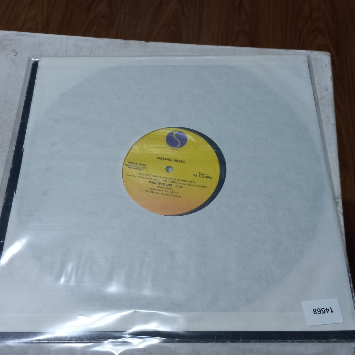 TALKING HEADS WILD WILD LIFE MAXI 12" SECOND HAND VG+ O NM