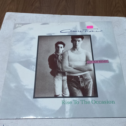 CLIMIE FISHER RISE TO THE OCCASION MAXI 12" SECOND HAND VG+ O NM