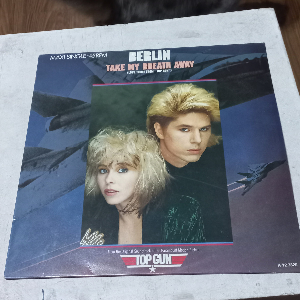 BERLIN TAKE MY BREATH AWAY MAXI 12" SECOND HAND VG+ O NM