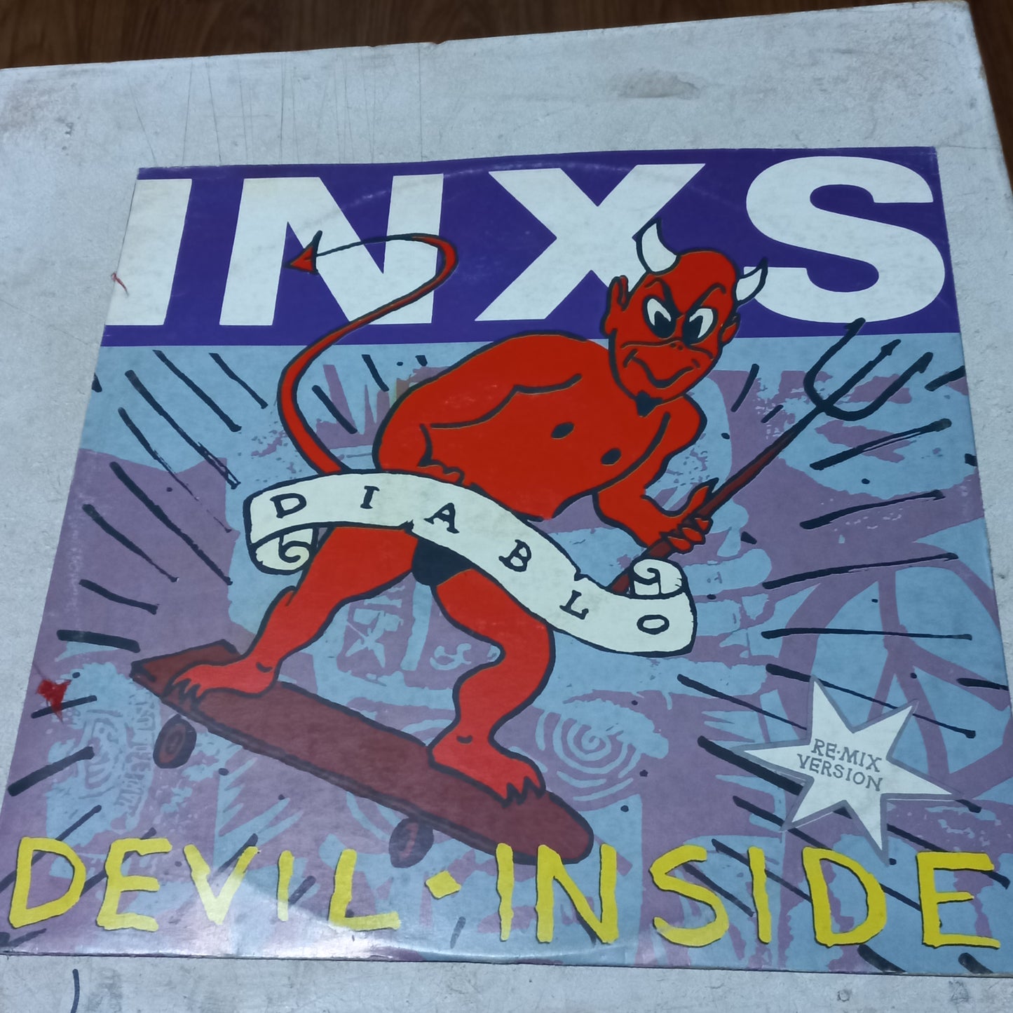 INXS DEVIL INSIDE MAXI 12" SECOND HAND VG+ O NM