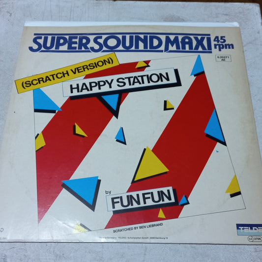 FUN FUN HAPPY STATION MAXI 12" SECOND HAND VG+ O NM