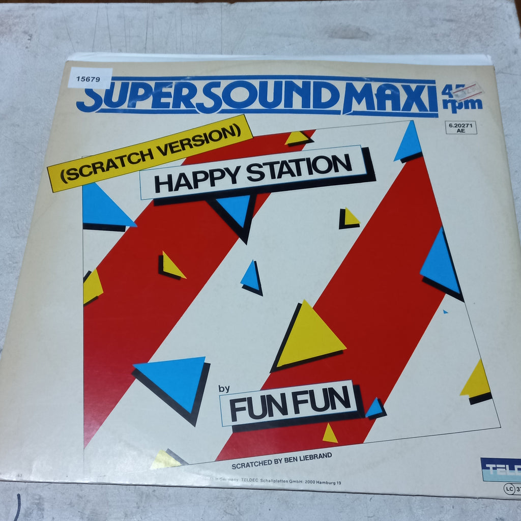 FUN FUN HAPPY STATION MAXI 12" SECOND HAND VG+ O NM
