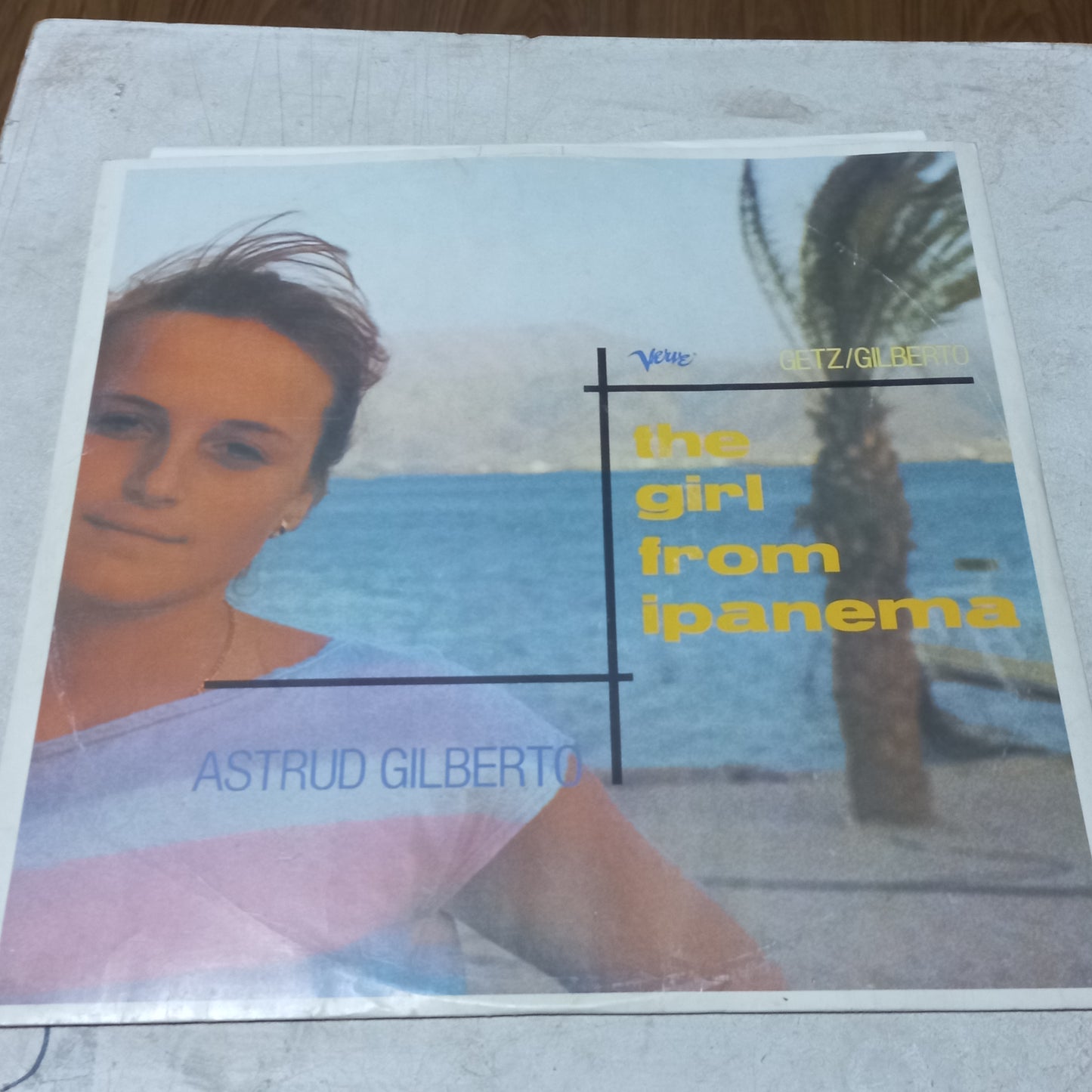 ASTRAUD GILBERTO THE GIRL FROM IPANEMA MAXI 12" SECOND HAND VG+ O NM