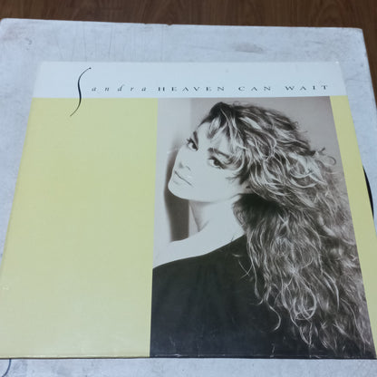 SANDRA HEAVEN CAN WAIT MAXI 12" SECOND HAND VG+ O NM