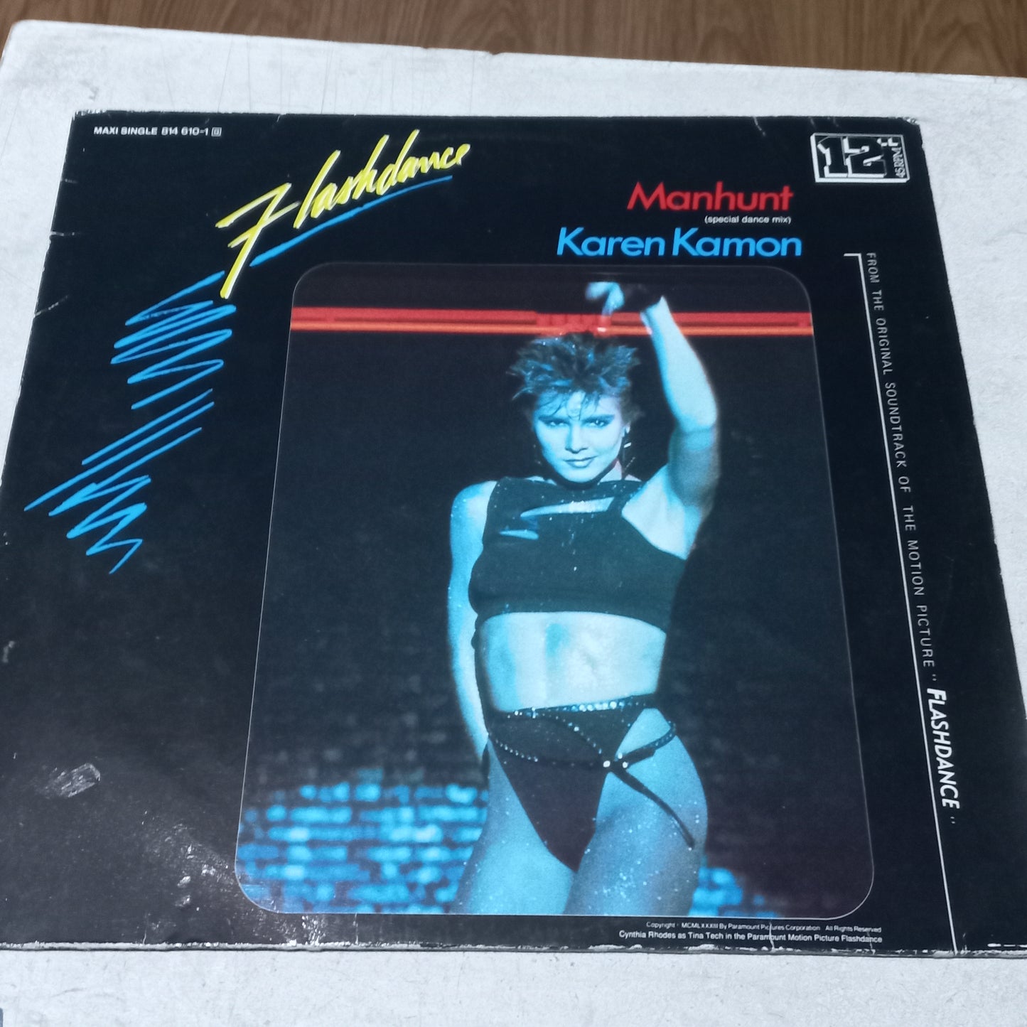 KAREN KAMON MANHUNT MAXI 12" SECOND HAND VG+ O NM