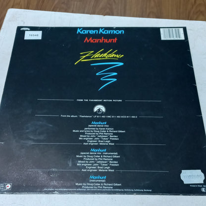 KAREN KAMON MANHUNT MAXI 12" SECOND HAND VG+ O NM