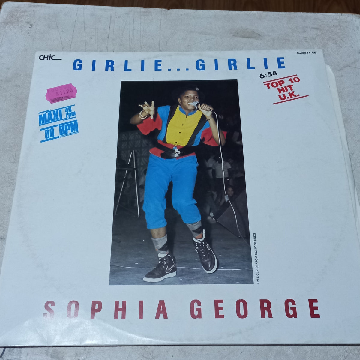 SOPHIA GEORGE GIRLIE GIRLIE MAXI 12" SECOND HAND VG+ O NM