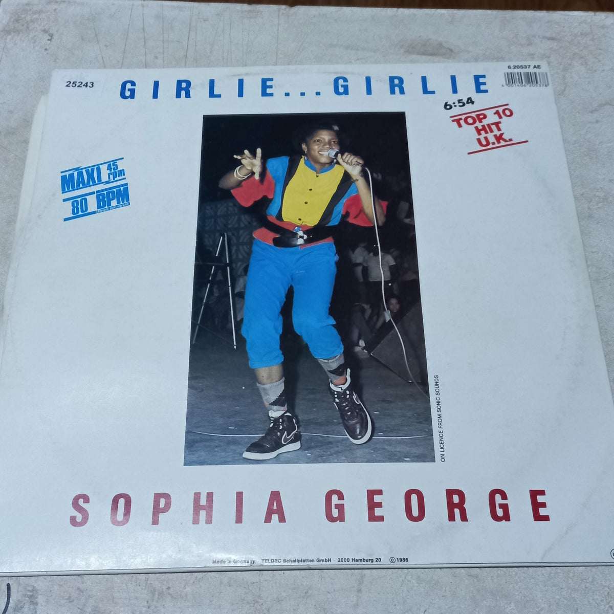 SOPHIA GEORGE GIRLIE GIRLIE MAXI 12" SECOND HAND VG+ O NM