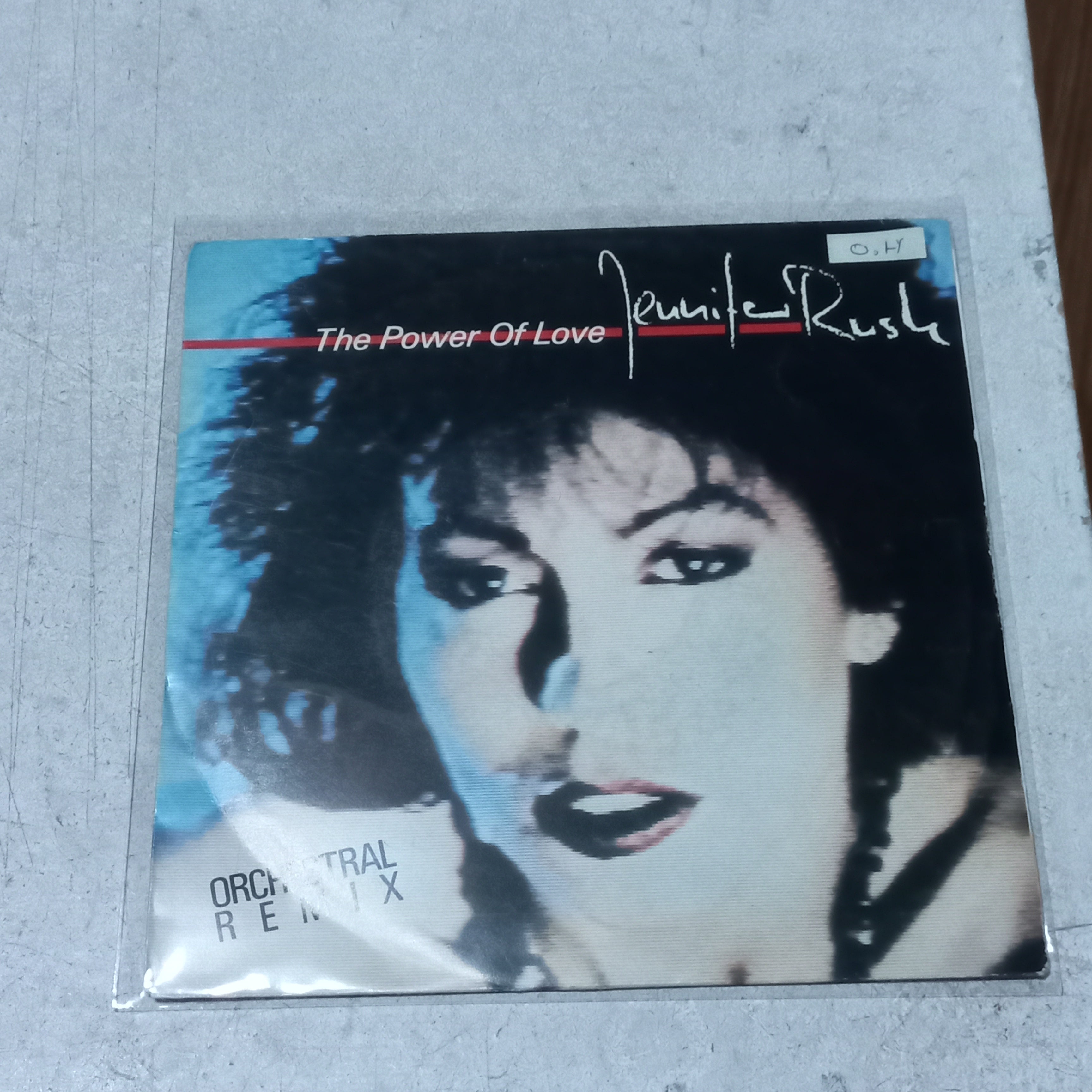 JENNIFER RUSH THE POWER OF LOVE Simple VG+