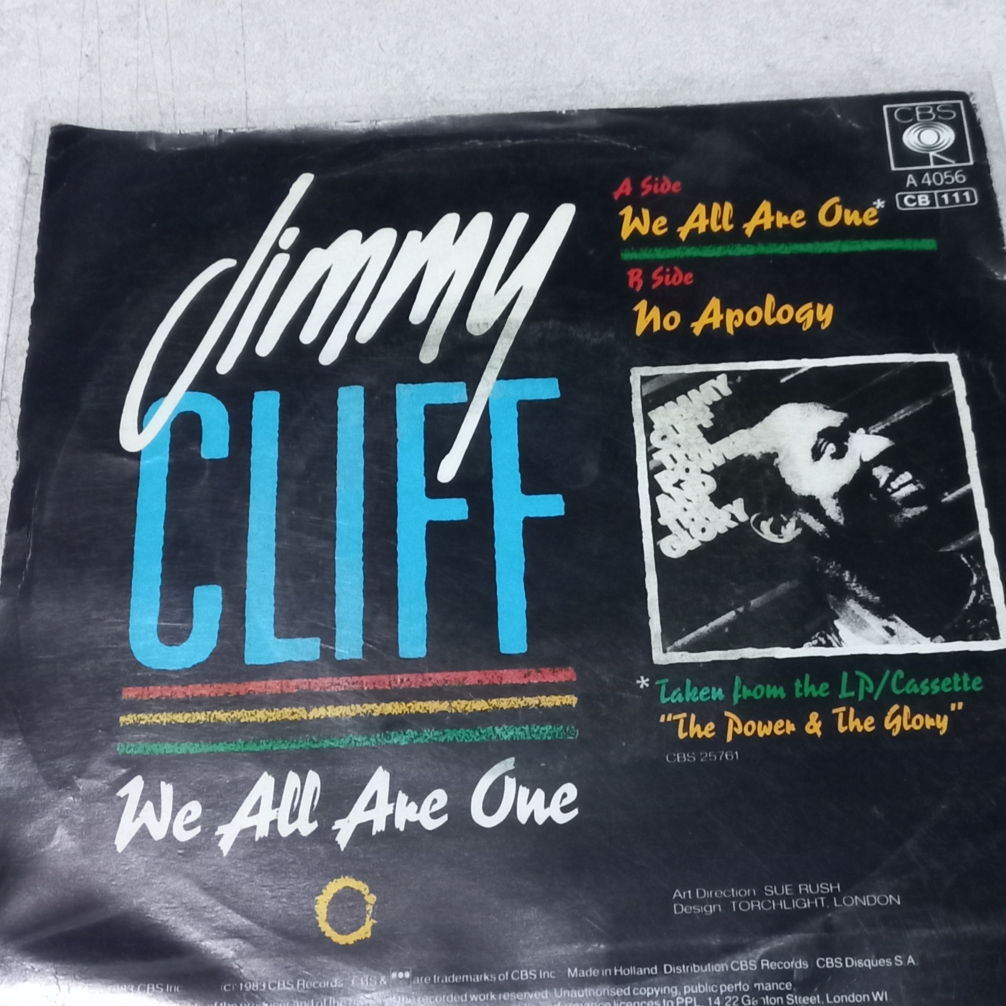 JIMMI CLIFF WE ALL ARE ONE Simple VG+