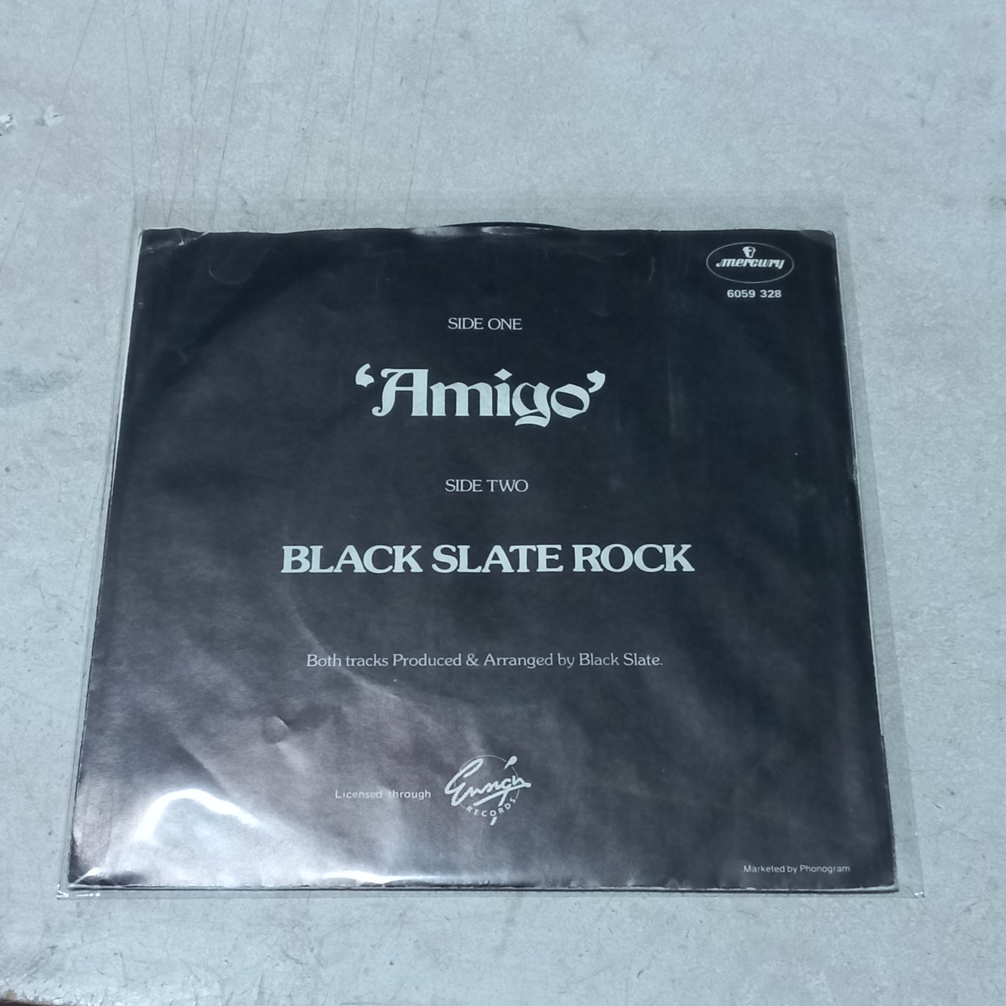 BLACK SLATE AMIGO Simple VG+