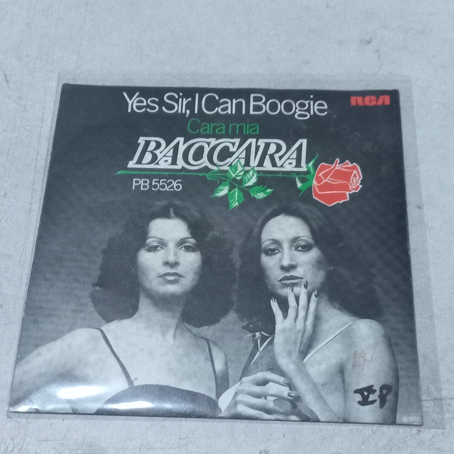BACCARA YES SIR I CAN BOOGIE Simple VG+