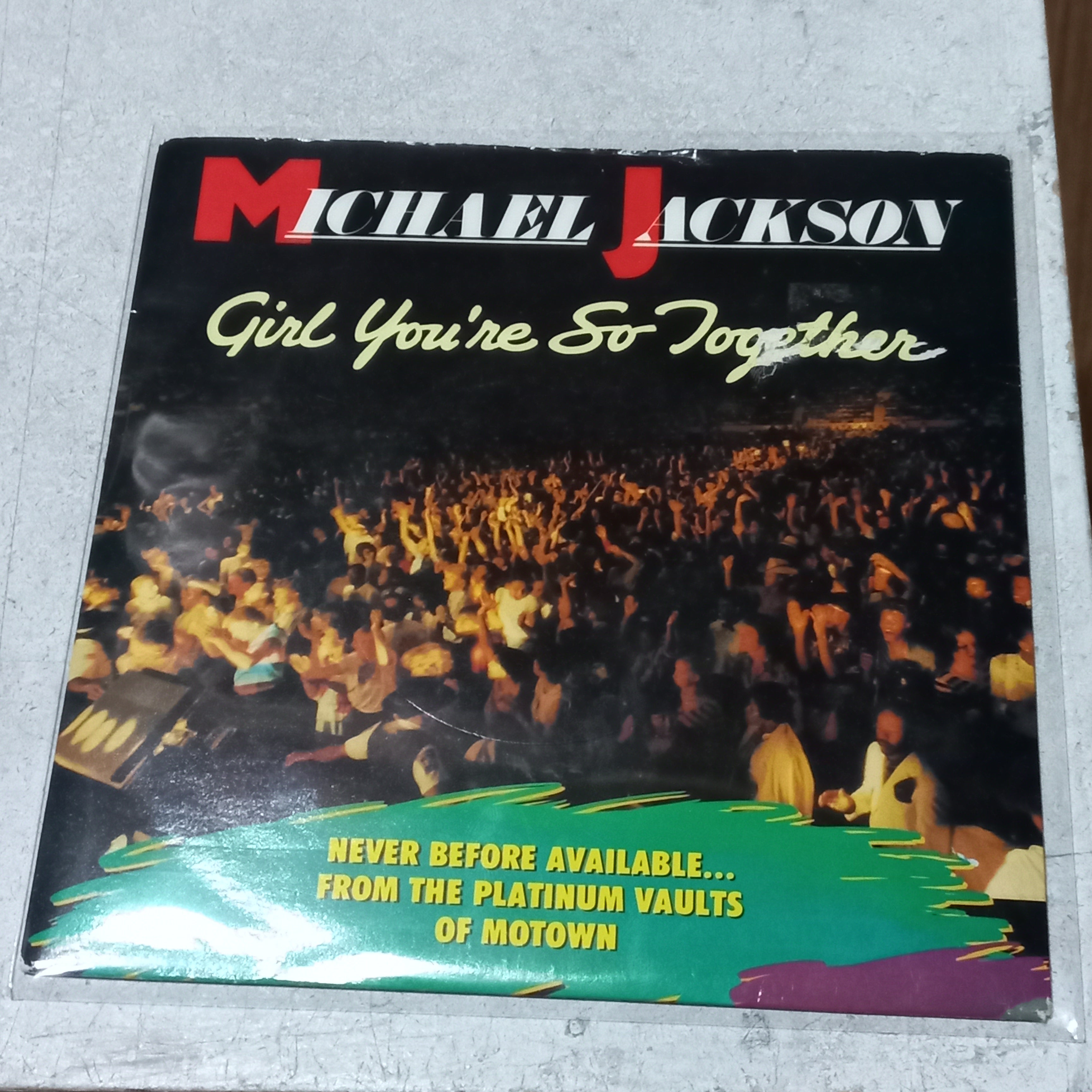 MICHAEL JACKSON GIRL YOU RE SO TOGETHER Simple VG+